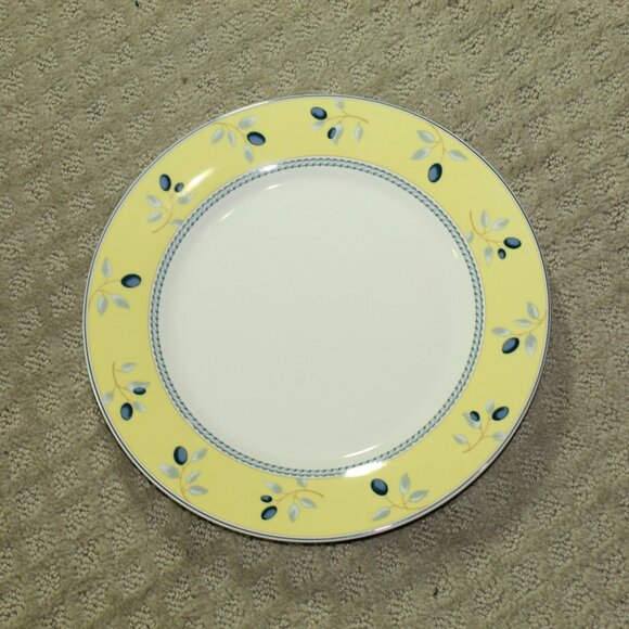 Set of 4 Royal Doulton blueberry 10.25" Dinner Plates - Picture 1 of 4